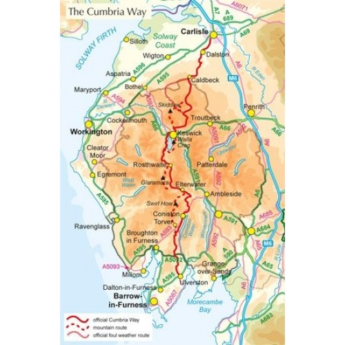 The Cumbria Way Guidebook | Cicerone Guide