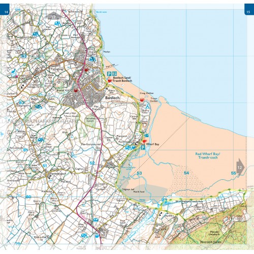 The Isle of Anglesey / Ynys Môn | Wales Coast Path Map Guide 2 ...