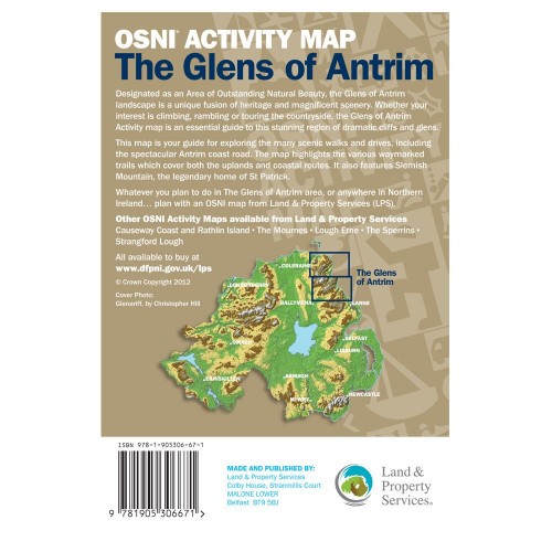 The Glens of Antrim | Activity Map | Ordnance Survey Northern Ireland ...